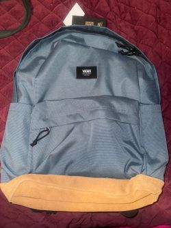 Vans grey backpack new