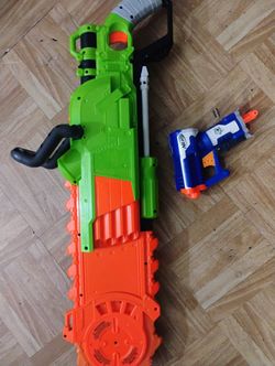 2 Nerf Guns 4 Dollars Deal Total I Can Drop Off Also Lmk