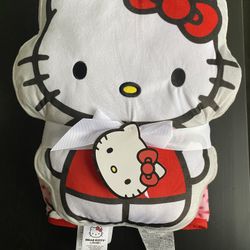 Hello Kitty Blanket & Pillow