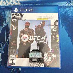 UFC 4 For PS4 