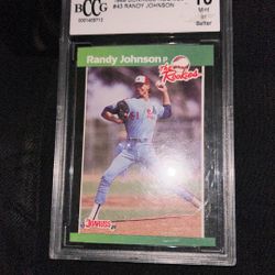 Randy Johnson Collectible Baseball Card