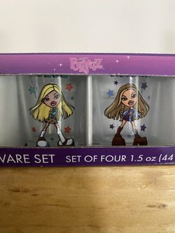 New Bratz Doll Set Of 4 Shot Glasses Collection 