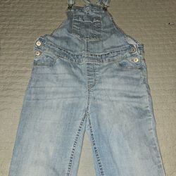 Youth girls denim overalls