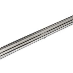 Infinity Drain 48" S PVC Series Complete Kit with Tile Insert Frame