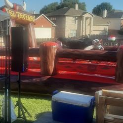 Renta Toro Mecánico Música Mesas Sillas Calentadores 