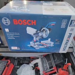 Bosch  Miter Saw + Battery & Charger.