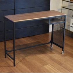 Ikea wood/metal 'Fjallbo' laptop desk