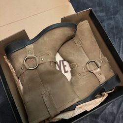 Frye Girls Harness Pull On Boots 12