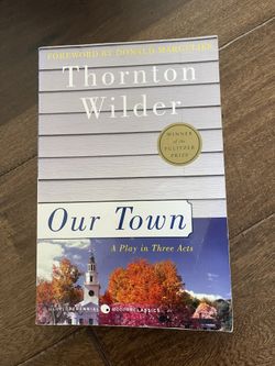 Book-Our Town by Thornton Wilder