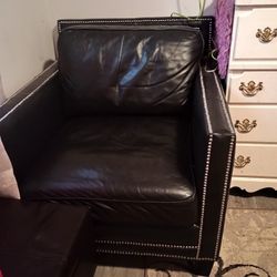 Large Leather Chair