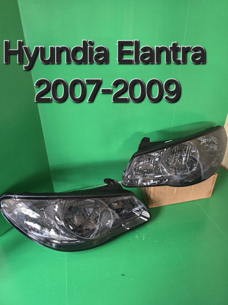 Hyundai Elantra 2007-2009 Headlights 