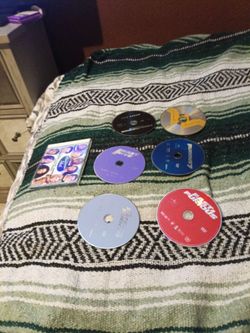 6.  Dvds movies and 1 music cd for free
