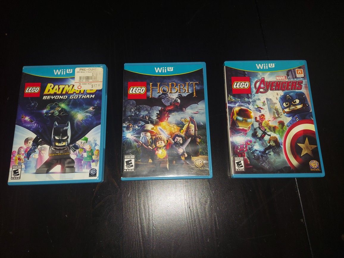 LEGO WIIU games