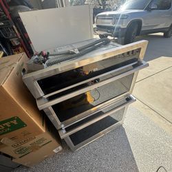 30 Inch Wide Double Wall Oven And Microwave