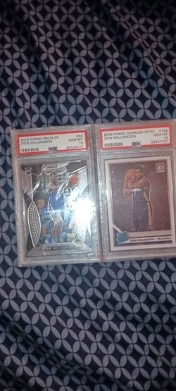 Two Zion Williamson PSA 10 Rookie Cards
