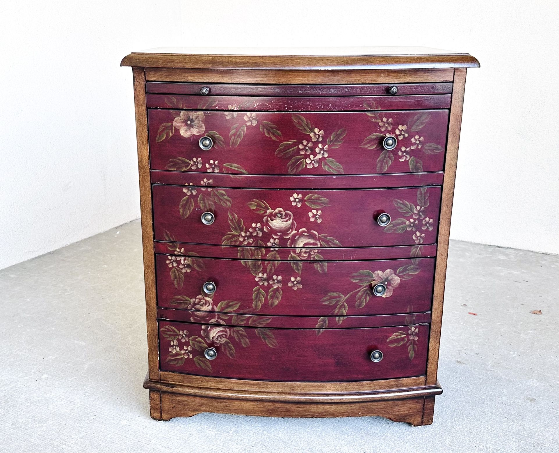 Hand Painted Chest of Drawers by Pulaski