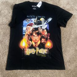 Harry Potter Sorcerer's Stone Graphic T-Shirt Large