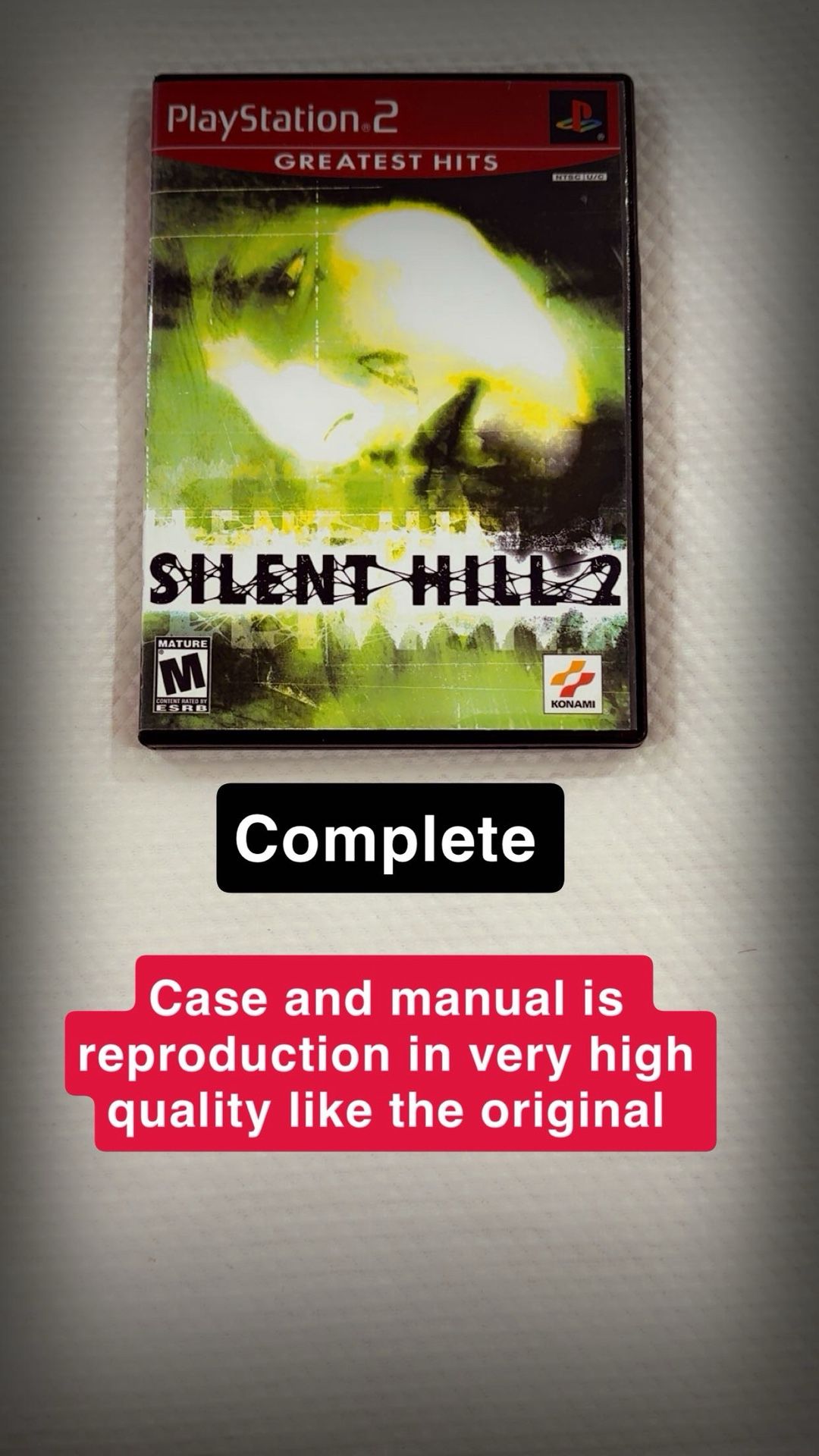 Silent Hill 2 Sony PlayStation 2