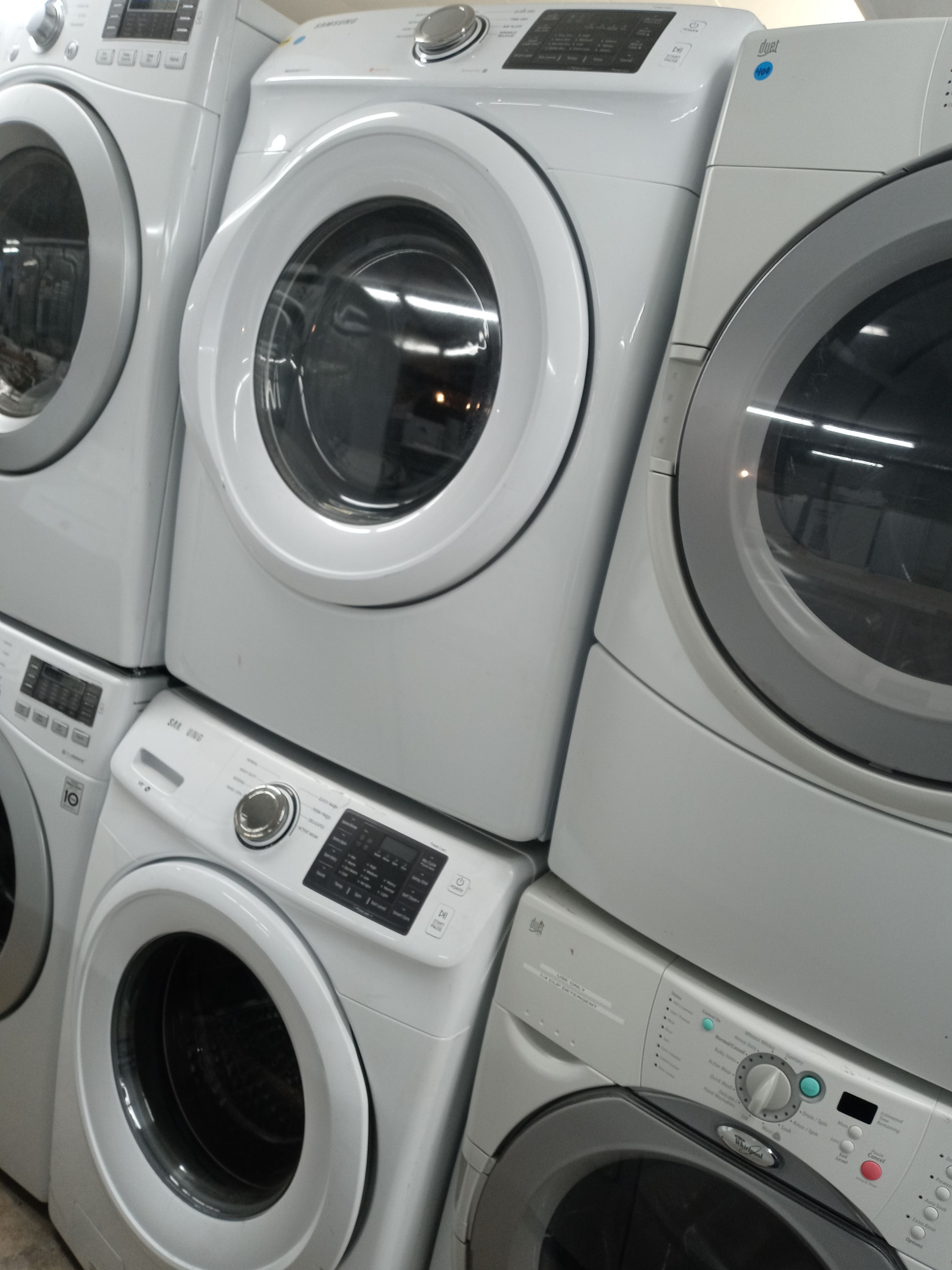 Samsung stackable front load washer and dryer set - Free delivery