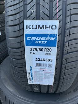 275 60 20   Kumho crugen HP27