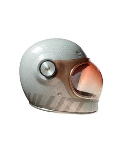 Bell Bullitt SMALL Helmet Real Leather Sparking Silver