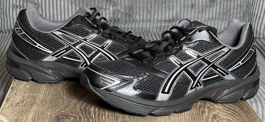 ASICS GEL-1130 Black Pure Silver | Men’s Size 13 | 1201A906-001 (2023) NEW