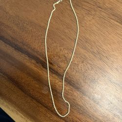 18 inch 10k Gold Chain 