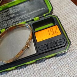 Pulcera Flexible 14k Tricolor