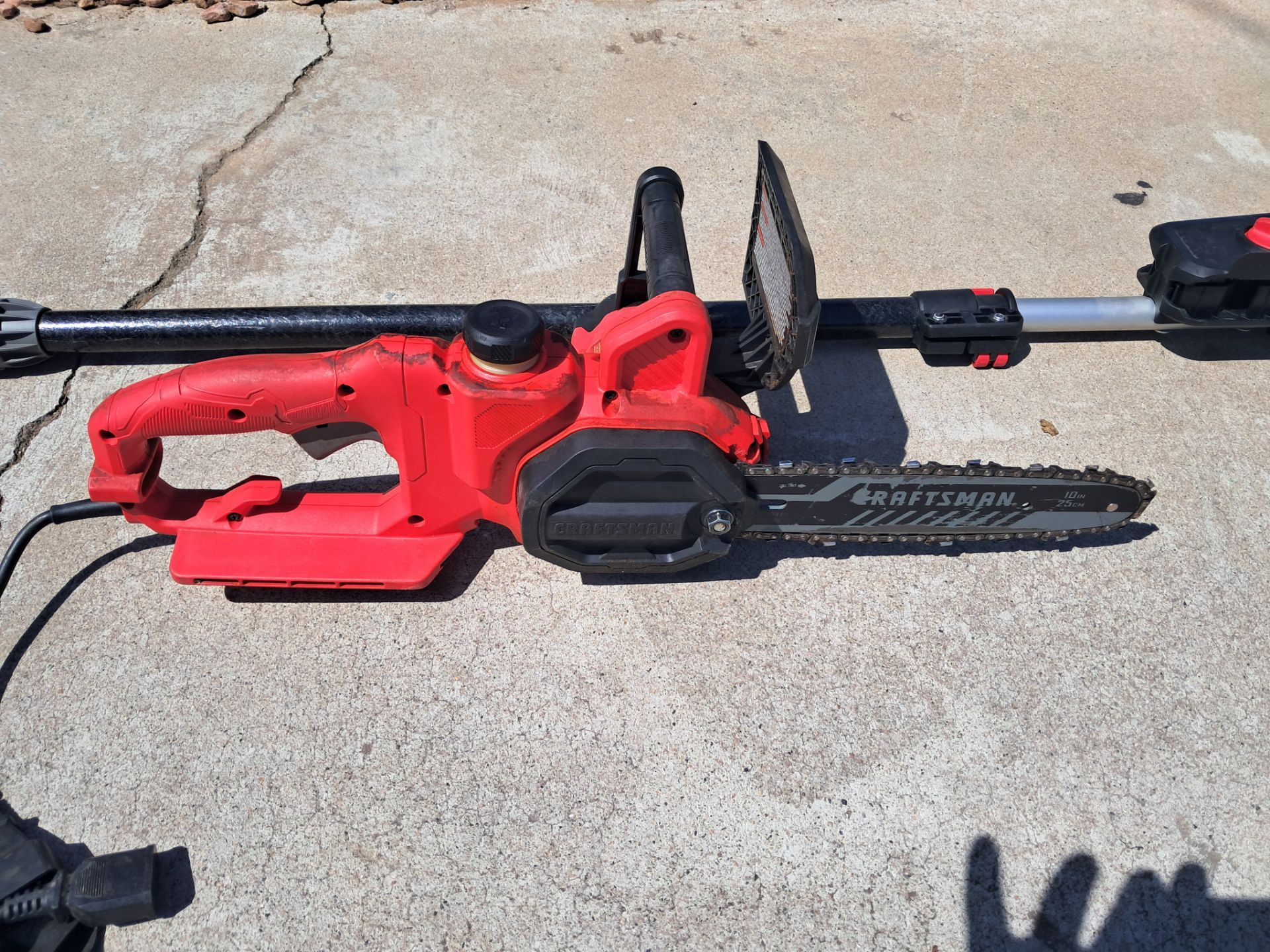 Craftsman electric polesaw