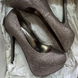 Steve Madden Multi Glitter Heels