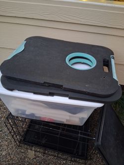 Portable cornhole set with bags