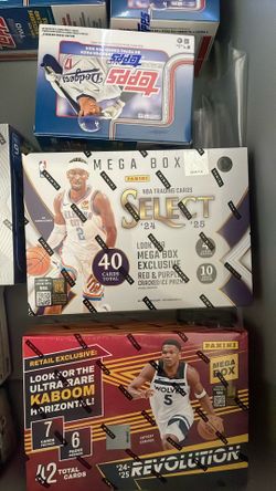 Sealed Panini Select Mega Box  ‘24 ‘25 