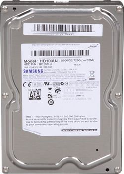 2x Samsung 1TB Spinpoint F1 HD103UJ 7200RPM 3.5 SATA HDD Lightly Used Hard Drive