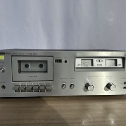 #2843 Montgomery Ward Airline GEN 6837A Stereo Cassette Tape Deck