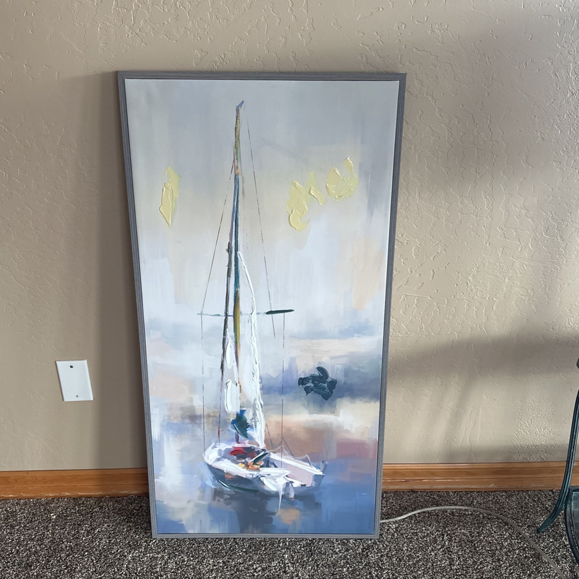 Sailboat Canvas Wall Picture 