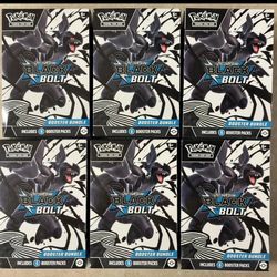 Pokémon Black Bolt SV Booster Bundles **NEW SEALED** 