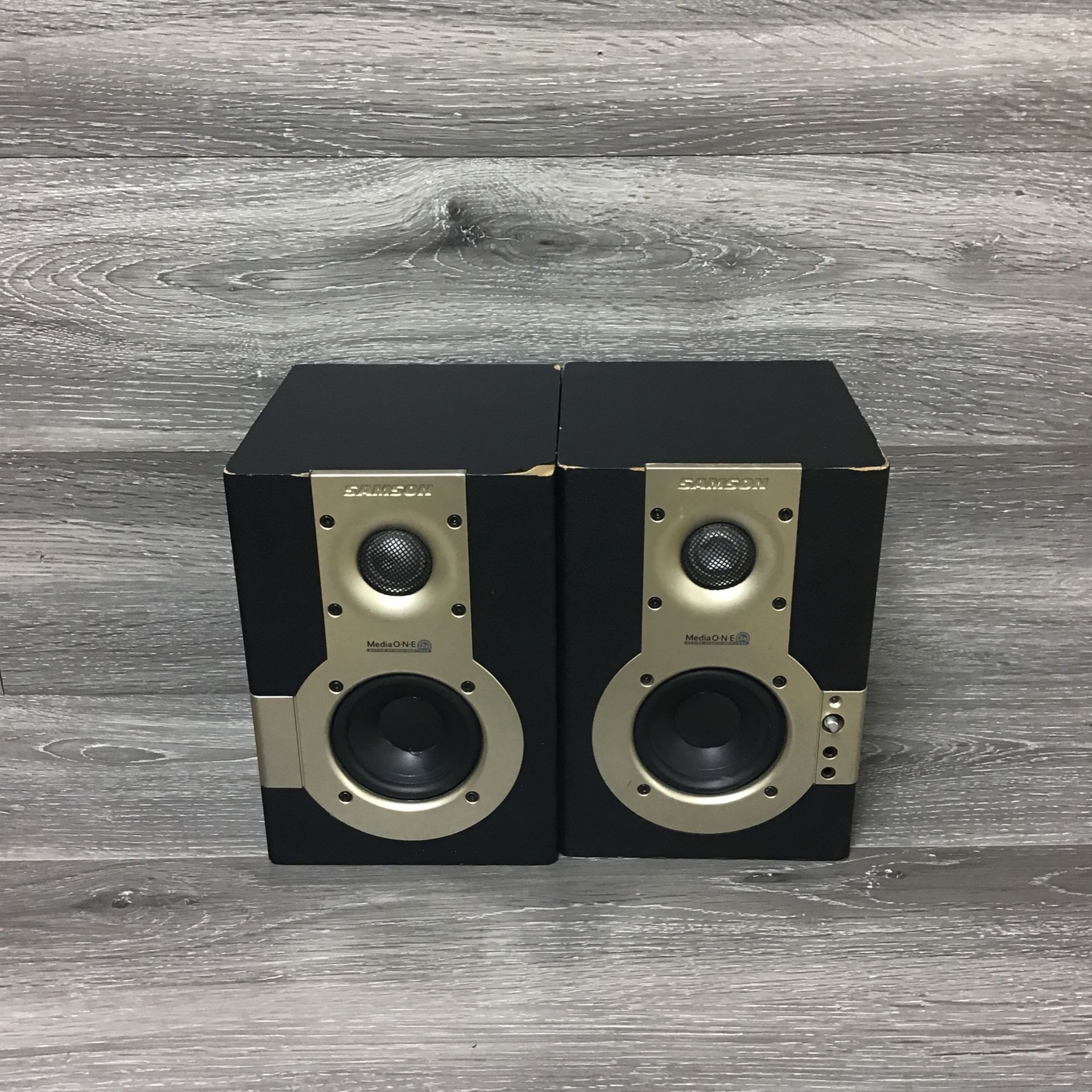 Samson Media One 3A Studio Monitors Speakers Set Speakers Only