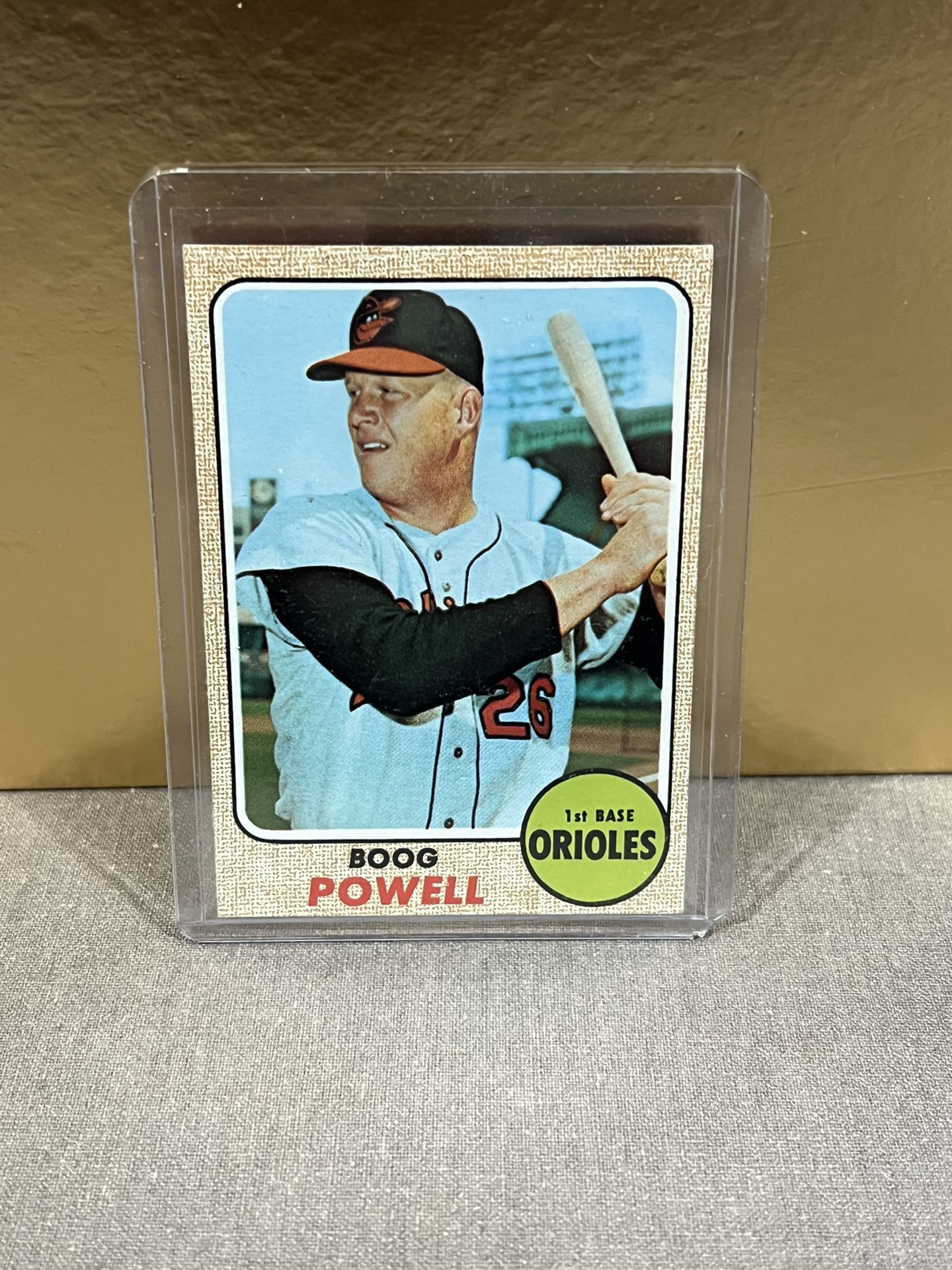 boog powell baseball card