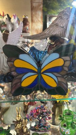 Stained Glass Butterfly Suncatcher