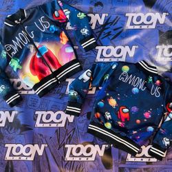 Among Us Kids Bomber Jackets