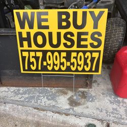 Signs And Stands Put Your Number On Them