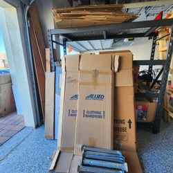 Lot If Moving & Wardrobe Boxes