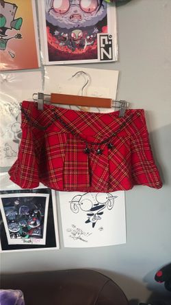 Leg avenue plaid skirt size M/L