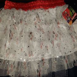 Harley Quinn Tutu/mini skirt Adult Standard Size