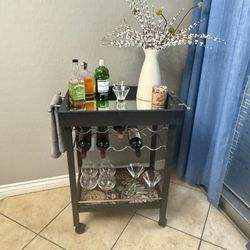 Bar Serving Cart