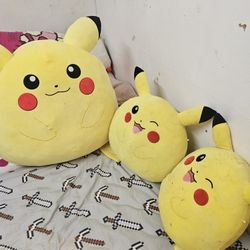 3 Pokémon Dolls,  Used, $100 for 3