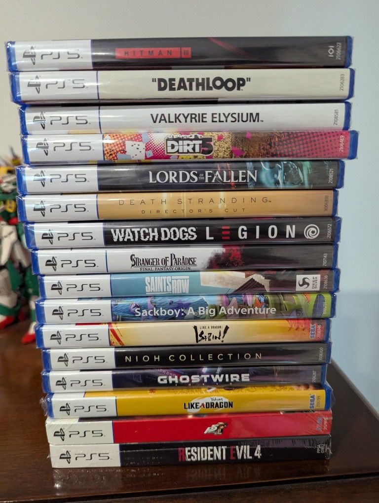 Brand New PS5 Games Sealed!