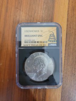 1974 Eisenhower Dollar "Don't Tread On Me"