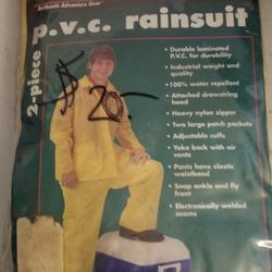 Rain Suit 2 - Piece  Size Large