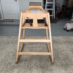 Wooden High Chair